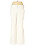 Ann Taylor LOFT 100% Cotton White Casual Pants Size 14 - photo 1