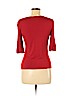 Armani Collezioni Red 3/4 Sleeve Top Size 4 - photo 2