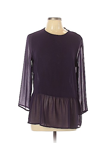 Zara Basic 3/4 Sleeve Blouse (view 1)