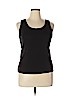J.jill 100% Cotton Black Sleeveless T-Shirt Size XL (petite) - photo 1