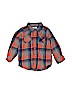 Old Navy 100% Cotton Orange Long Sleeve Button-Down Shirt Size 5T - photo 1