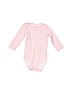 Carter's 100% Cotton Pink Long Sleeve Onesie 3-6 MO / 6 MO - photo 1