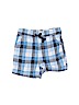 First Impressions 100% Cotton Solid Blue Shorts 9-12 MO / 12 MO - photo 1