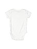 First Impressions 100% Cotton White Short Sleeve Onesie Size 3-6 mo - photo 2