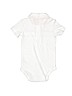 OshKosh B'gosh 100% Cotton Stripes White Short Sleeve Onesie 12-18 MO / 18 MO - photo 2