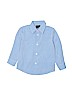 Nautica 100% Cotton Blue Long Sleeve Button-Down Shirt Size 2T - photo 1