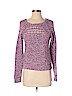 Bergdorf Goodman 100% Cotton Purple Pullover Sweater Size P (petite) - photo 1
