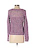 Bergdorf Goodman 100% Cotton Purple Pullover Sweater Size P (petite) - photo 2