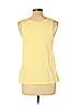 Banana Republic Factory Store 100% Cotton Yellow Sleeveless Top Size L (petite) - photo 2