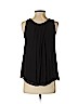 Lucky Brand 100% Rayon Black Sleeveless Blouse Size S - photo 2
