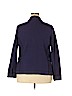 Talbots 100% Merino Wool Purple Wool Cardigan Size 1X - photo 2