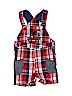 Carter's 100% Cotton Red Overall Shorts 18-24 MO / 24 MO - photo 1