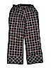 George 100% Polyester Plaid Brown Snow Pants Size 14 - 16 - photo 2