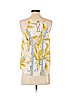 Maeve Yellow Sleeveless Top Size S - photo 2