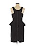 Rachel Zoe 100% Polyester Black Cocktail Dress Size 6 - photo 2