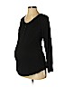 Liz Lange Maternity for Target Black Long Sleeve Henley Size XS - photo 1
