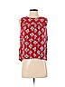 Ann Taylor LOFT 100% Rayon Red Sleeveless Blouse Size S (petite) - photo 1