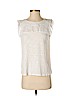 Ann Taylor LOFT White Sleeveless Top Size S (petite) - photo 1