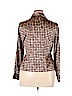 Rafaella 100% Polyester Brown Long Sleeve Blouse Size 14 (petite) - photo 2