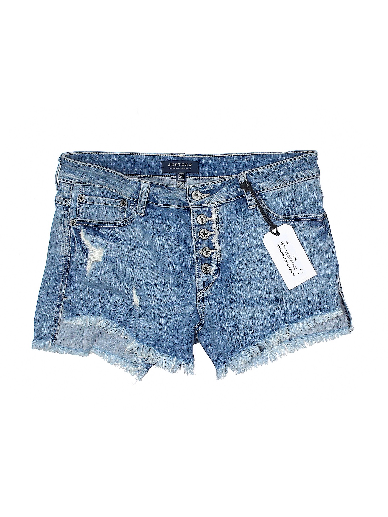 just usa denim shorts