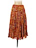 Coldwater Creek 100% Nylon Orange Casual Skirt Size S (petite) - photo 1
