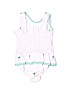 Funtasia! Too... Checkered-gingham Tropical Pink One Piece Swimsuit 6-9 MO / 9 MO - photo 2