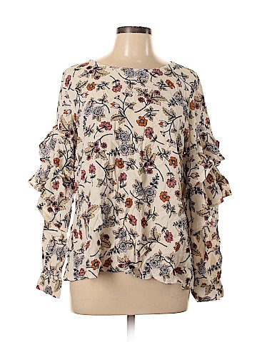 Sanctuary 3/4 Sleeve Blouse (view 1)