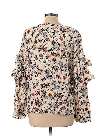 Sanctuary 3/4 Sleeve Blouse (view 2)