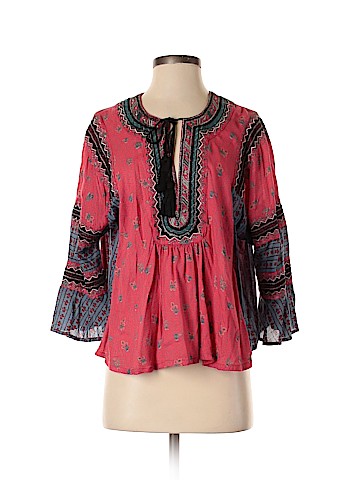 Free People 3/4 Sleeve Blouse (view 1)