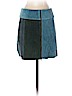 PJK Patterson J. Kincaid 100% Leather Blue Leather Skirt Size S - photo 2