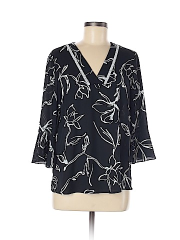 Karl Lagerfeld Paris 3/4 Sleeve Blouse (view 1)