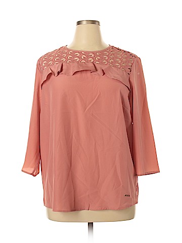 Anne Klein 3/4 Sleeve Blouse (view 1)
