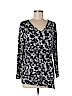 J.jill Black 3/4 Sleeve Top Size M (petite) - photo 1
