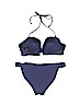 H&M Blue Two Piece Swimsuit Size 4 - photo 2