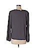 Veronica M. 100% Polyester Gray Long Sleeve Blouse Size M - photo 2