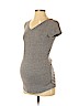 Liz Lange Maternity for Target Gray Short Sleeve T-Shirt Size XS - photo 1