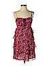 American Eagle Outfitters 100% Polyester Burgundy Casual Dress Size 2 - photo 1