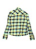 Vans 100% Cotton Checkered-gingham Gold Long Sleeve Button-Down Shirt Size S (kids) - photo 2