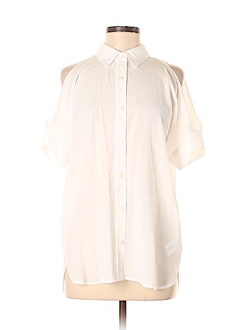 MICHAEL Michael Kors Short Sleeve Blouse (view 1)