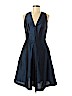 Alfred Sung Blue Cocktail Dress Size 8 - photo 1