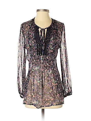 Plenty By Tracy Reese 3/4 Sleeve Silk Top (view 1)