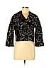 Milly 100% Silk Black Silk Blazer Size 6 - photo 1