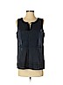 J.jill 100% Cotton Blue Sleeveless Blouse Size S (petite) - photo 1