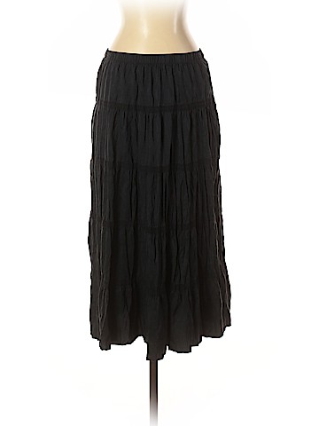 Garnet Hill Silk Skirt (view 1)