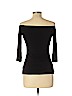 Bailey 44 Black 3/4 Sleeve Top Size M - photo 2
