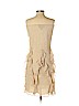 Lauren by Ralph Lauren 100% Silk Tan Cocktail Dress Size P (petite) - photo 2