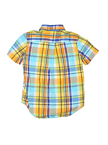 Chaps Short Sleeve Button-Down Shirt (view 2)