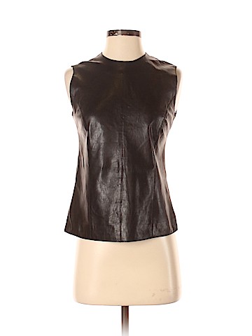 Vince. Leather Top (view 1)