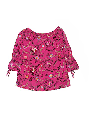Gap Kids Outlet 3/4 Sleeve Blouse (view 2)