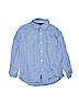 Gap Kids 100% Cotton Blue Long Sleeve Button-Down Shirt Size 6 - 7 - photo 1